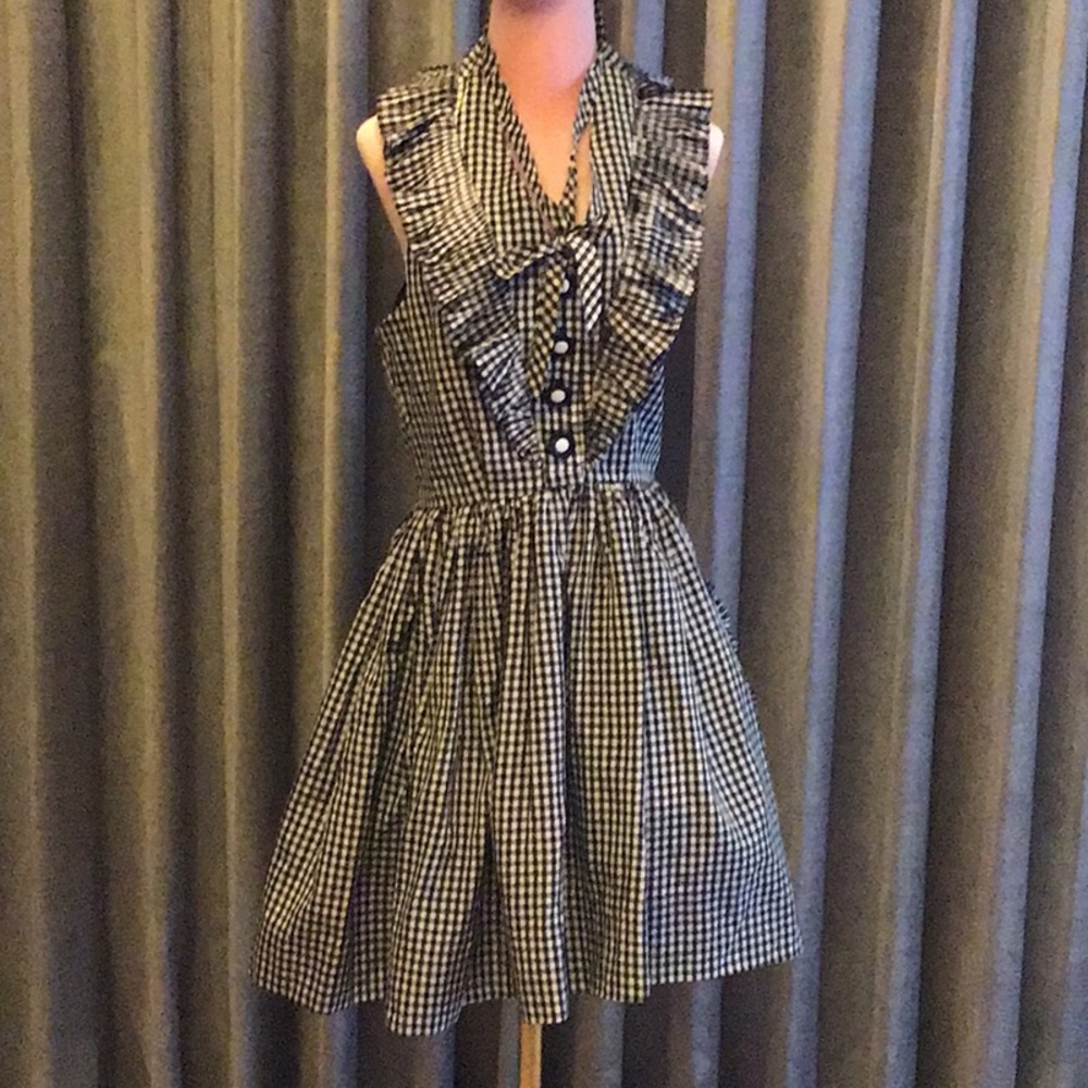 Victor Costa Romantica Taffeta Dress